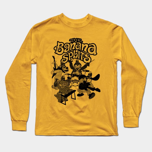 NOSTALGIA THE BANANA SPLITS Long Sleeve T-Shirt by Noeniguel